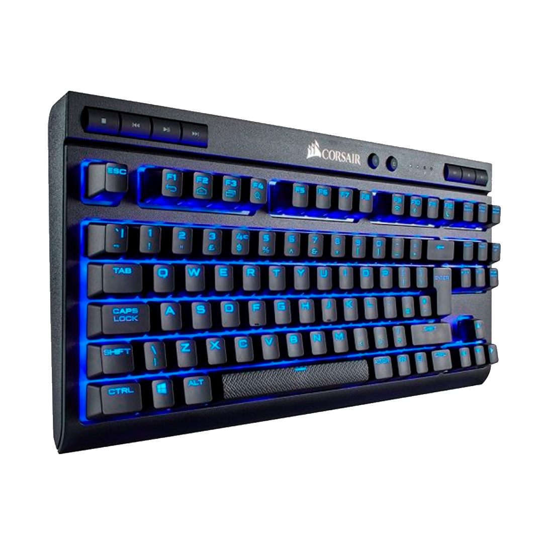 Teclado Corsair K63 Led Azul Mecánico Inalámbrico Cherry Mx Rojo