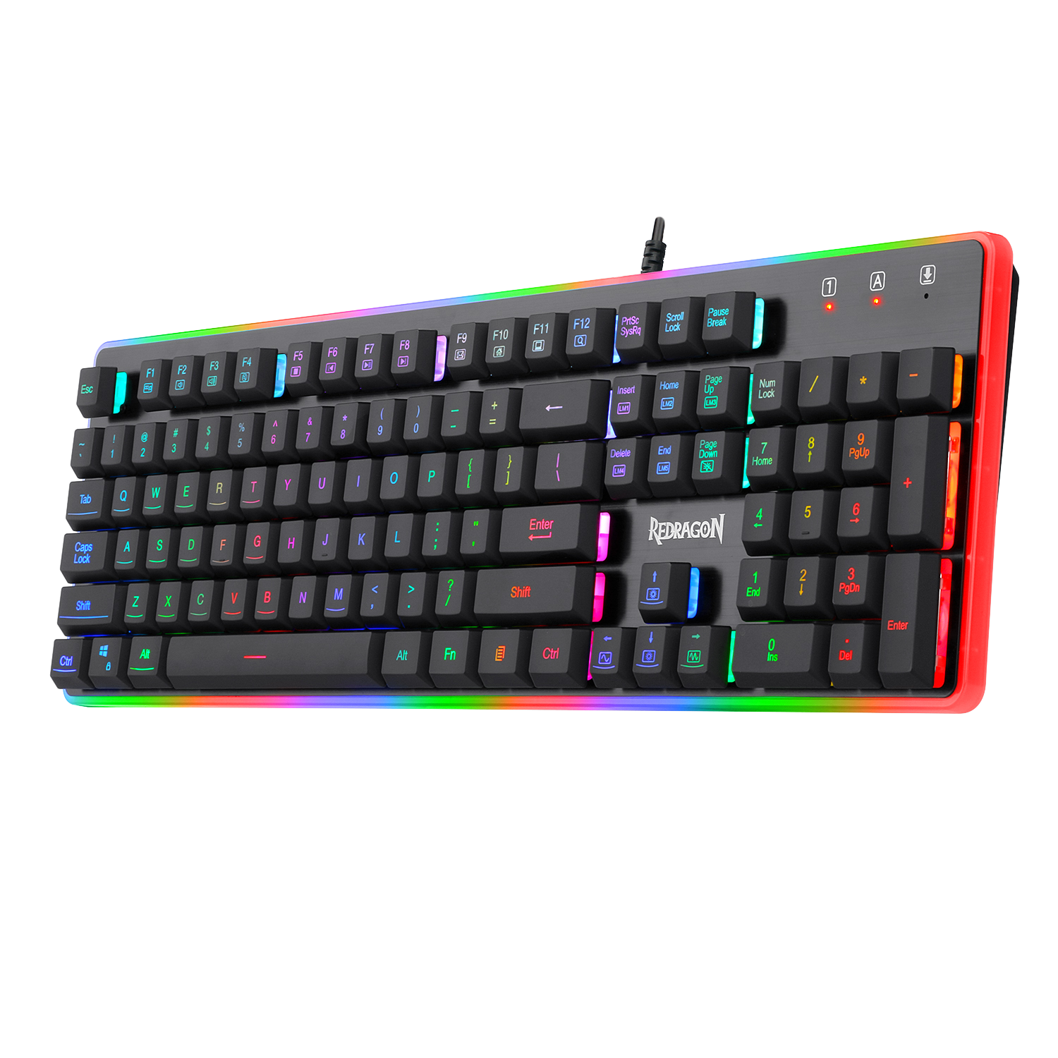 Teclado Redragon K509 Dyaus 2 Rgb Membrana Español