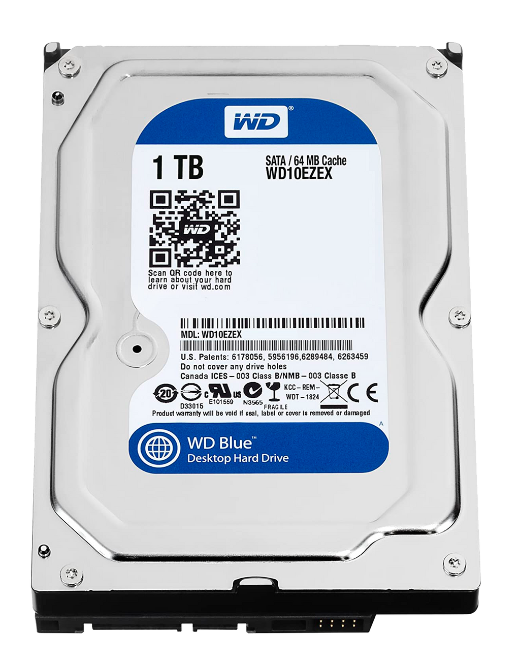 Disco Interno Wester Digital 1Tb  Sata Iii
