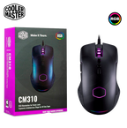 Mouse Cool Master Gm310 Óptico Rgb Negro 10.000 Dpi