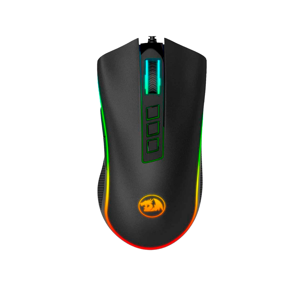 Mouse Redragon M711 Rgb Cobra Negro 10.000 Dpi
