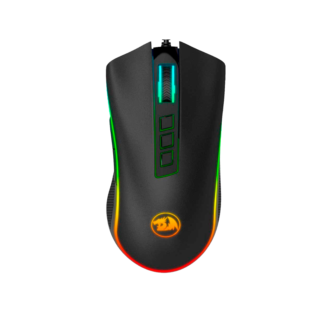 Mouse Redragon M711 Rgb Cobra Negro 10.000 Dpi
