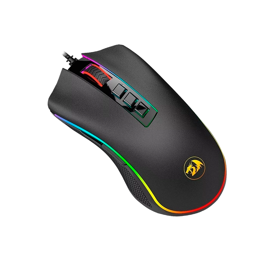 Mouse Redragon M711 Rgb Cobra Negro 10.000 Dpi