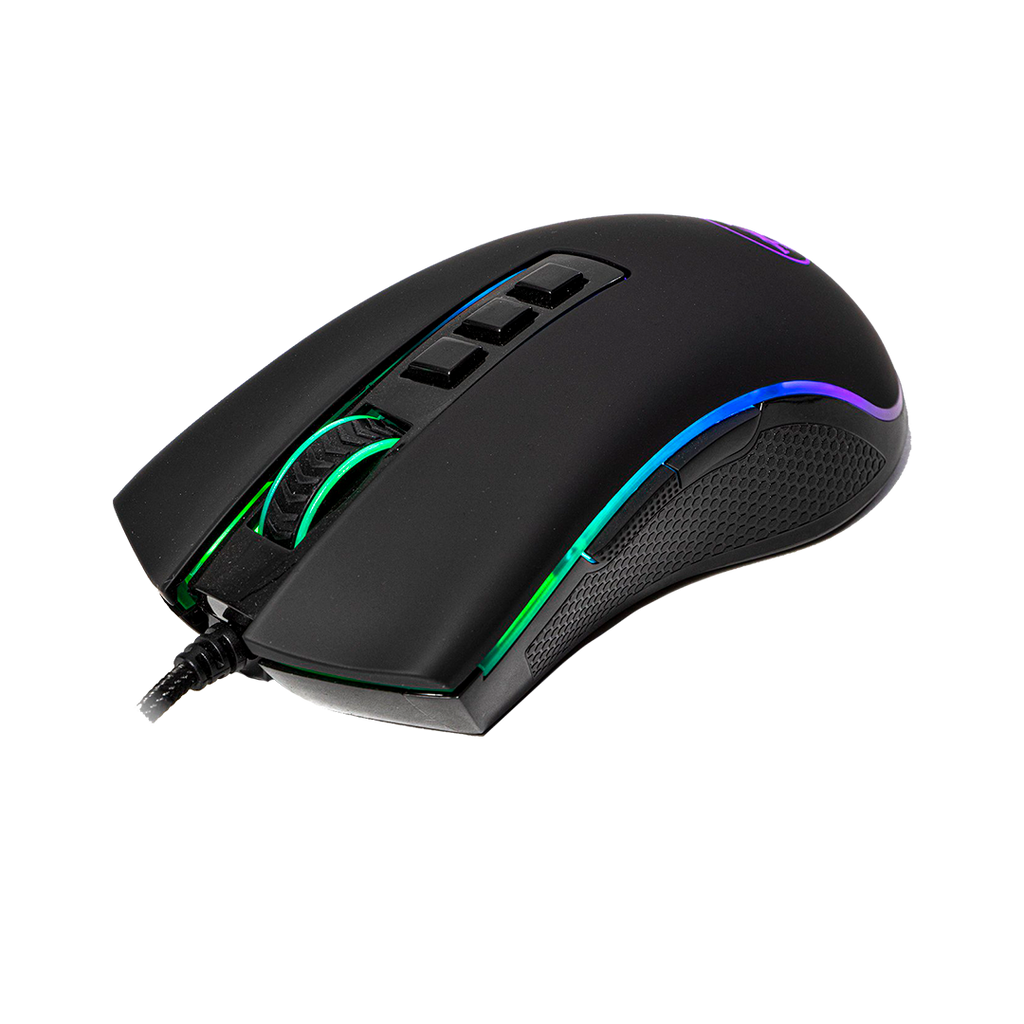Mouse Redragon M711 Rgb Cobra Negro 10.000 Dpi