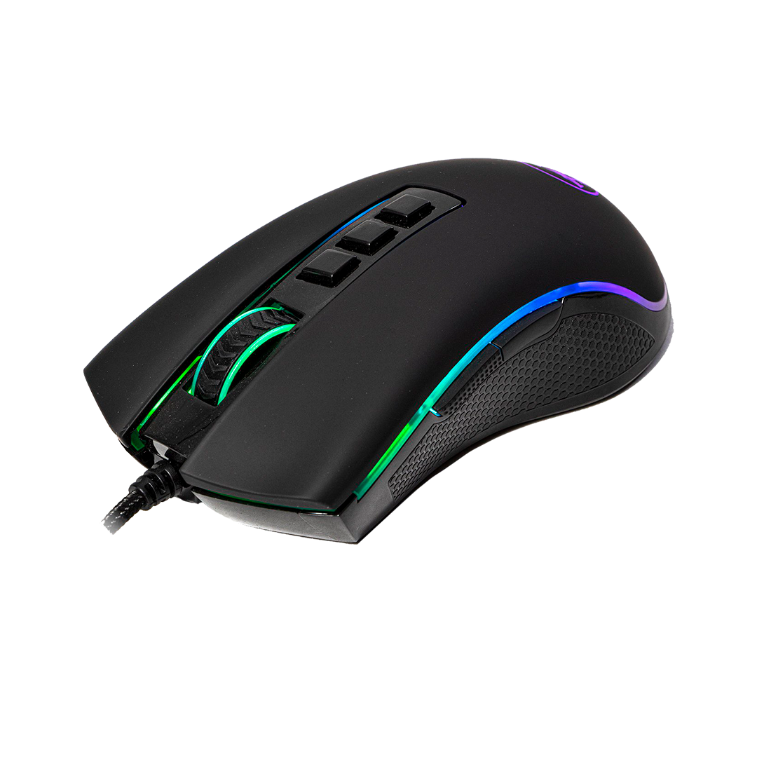 Mouse Redragon M711 Rgb Cobra Negro 10.000 Dpi