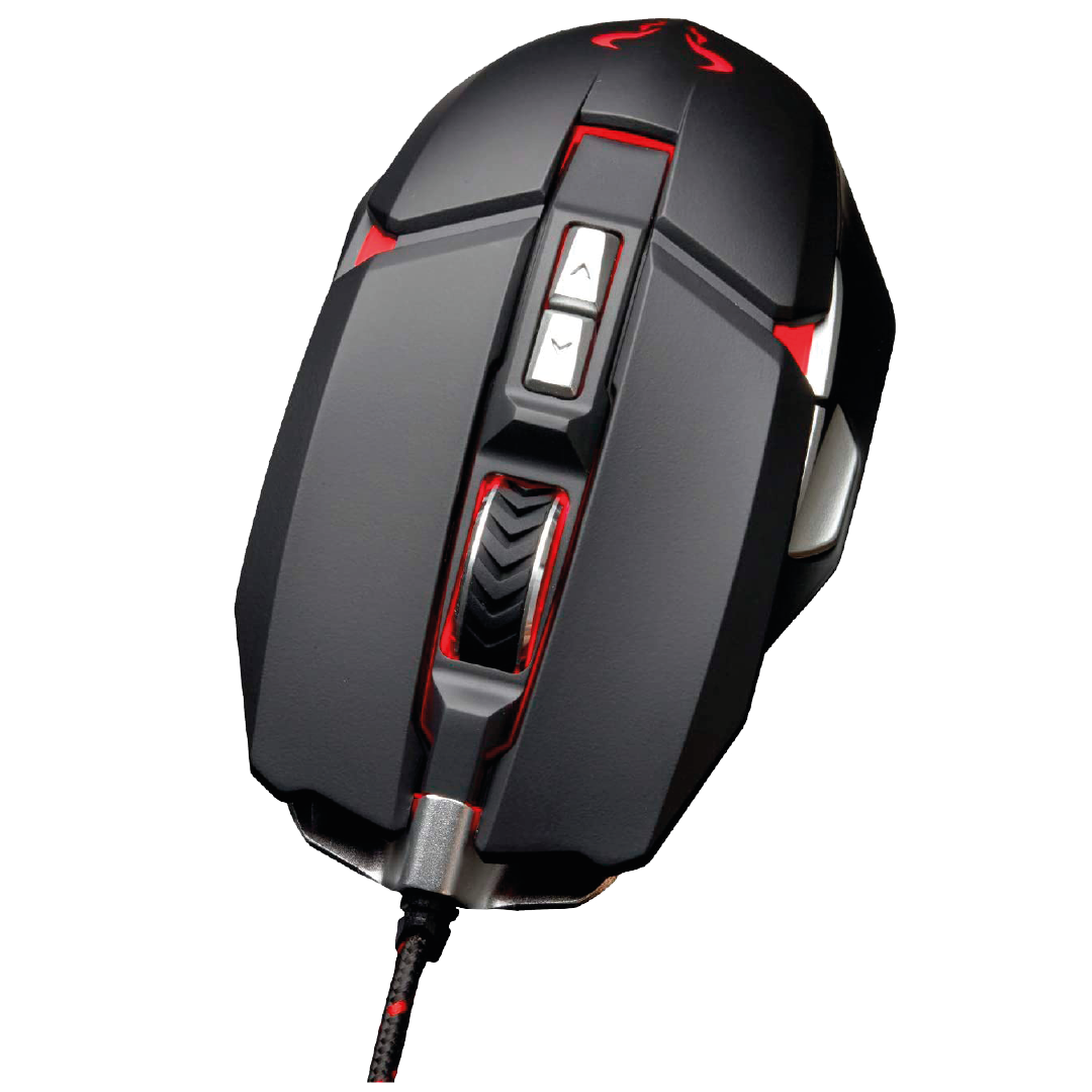 Mouse Riotoro  Aurox Rgb Negro10.000 Dpi