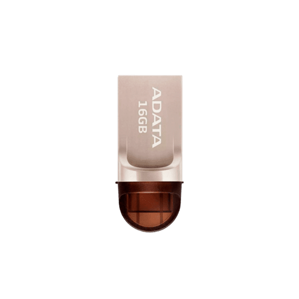 Pendrive Adata Uc370 16Gb Otg Usb-A 3.1 Y Usb-C Dorado