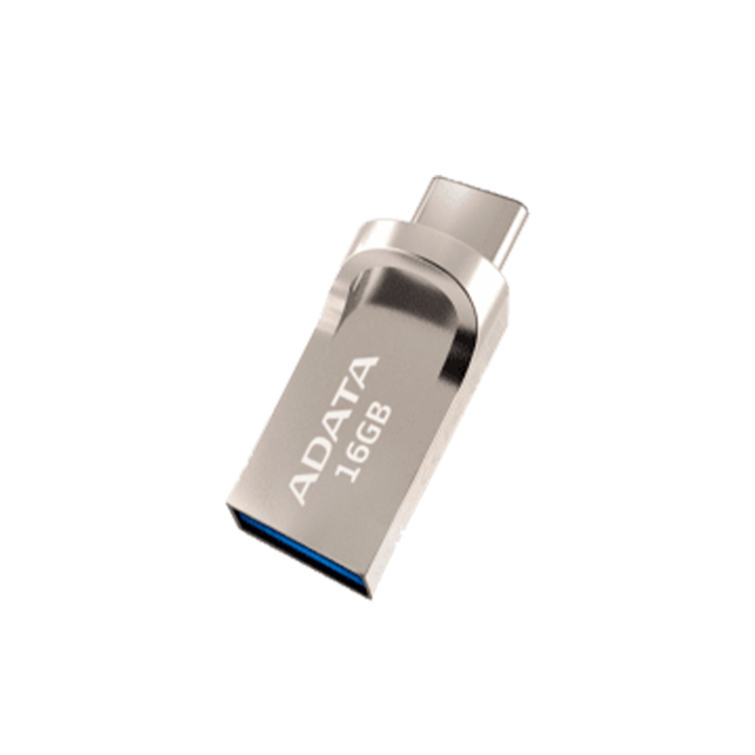 Pendrive Adata Uc370 16Gb Otg Usb-A 3.1 Y Usb-C Dorado