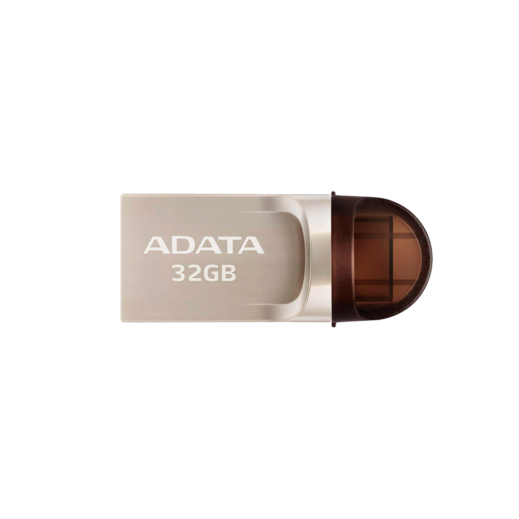 Pendrive Adata  Uc370 32Gb Otg Usb-A 3.1 Y Usb-C Dorado