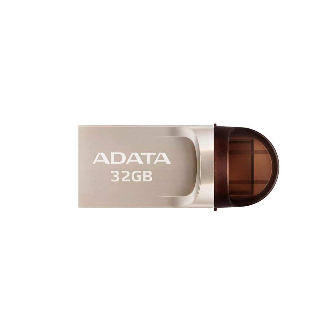 Pendrive Adata  Uc370 32Gb Otg Usb-A 3.1 Y Usb-C Dorado