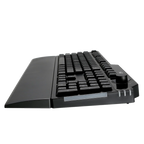 Teclado Azio Kb501 Membrana Usb Led Azul