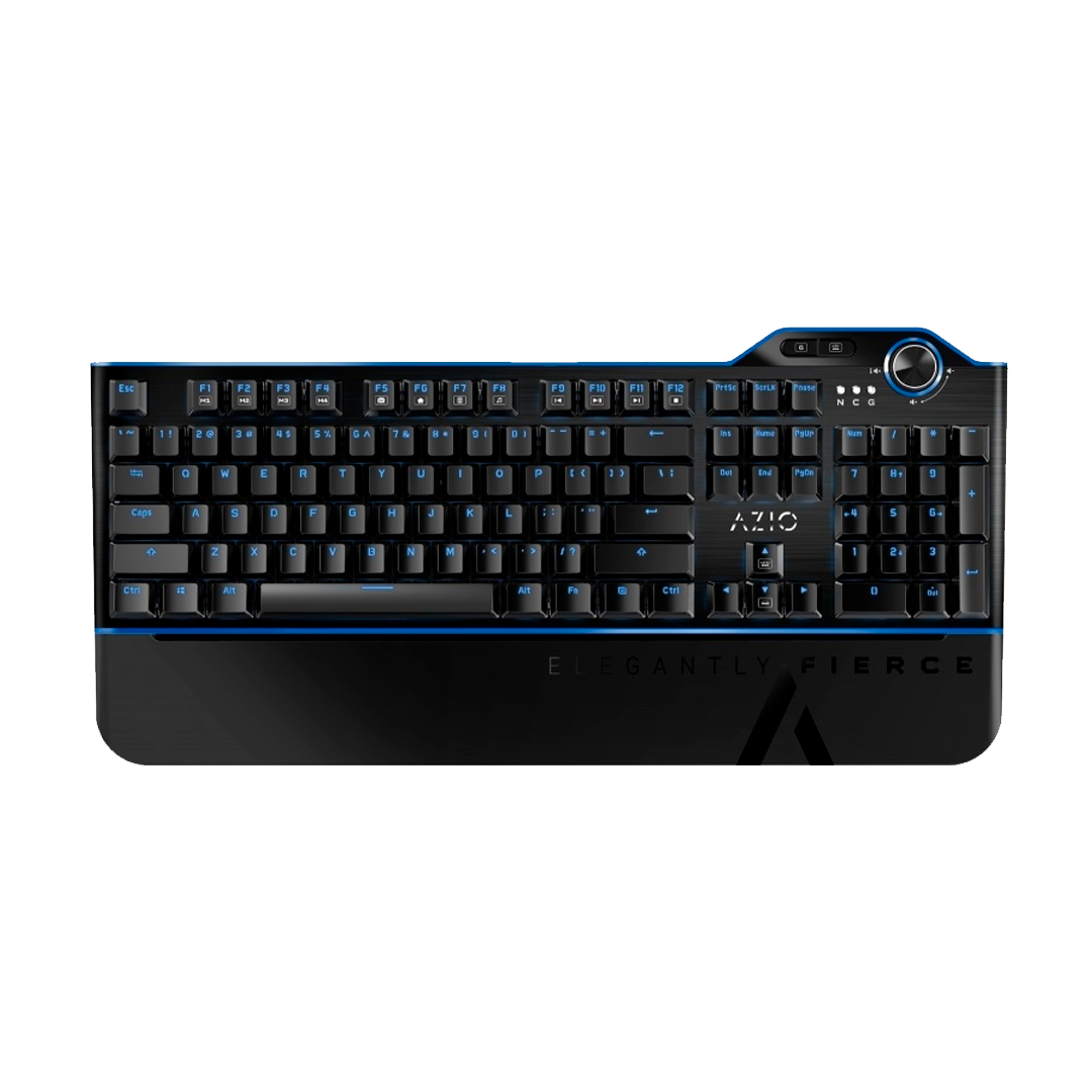 Teclado Azio Mgk-L80-03 Mecánico Led Azul  Switch Azul