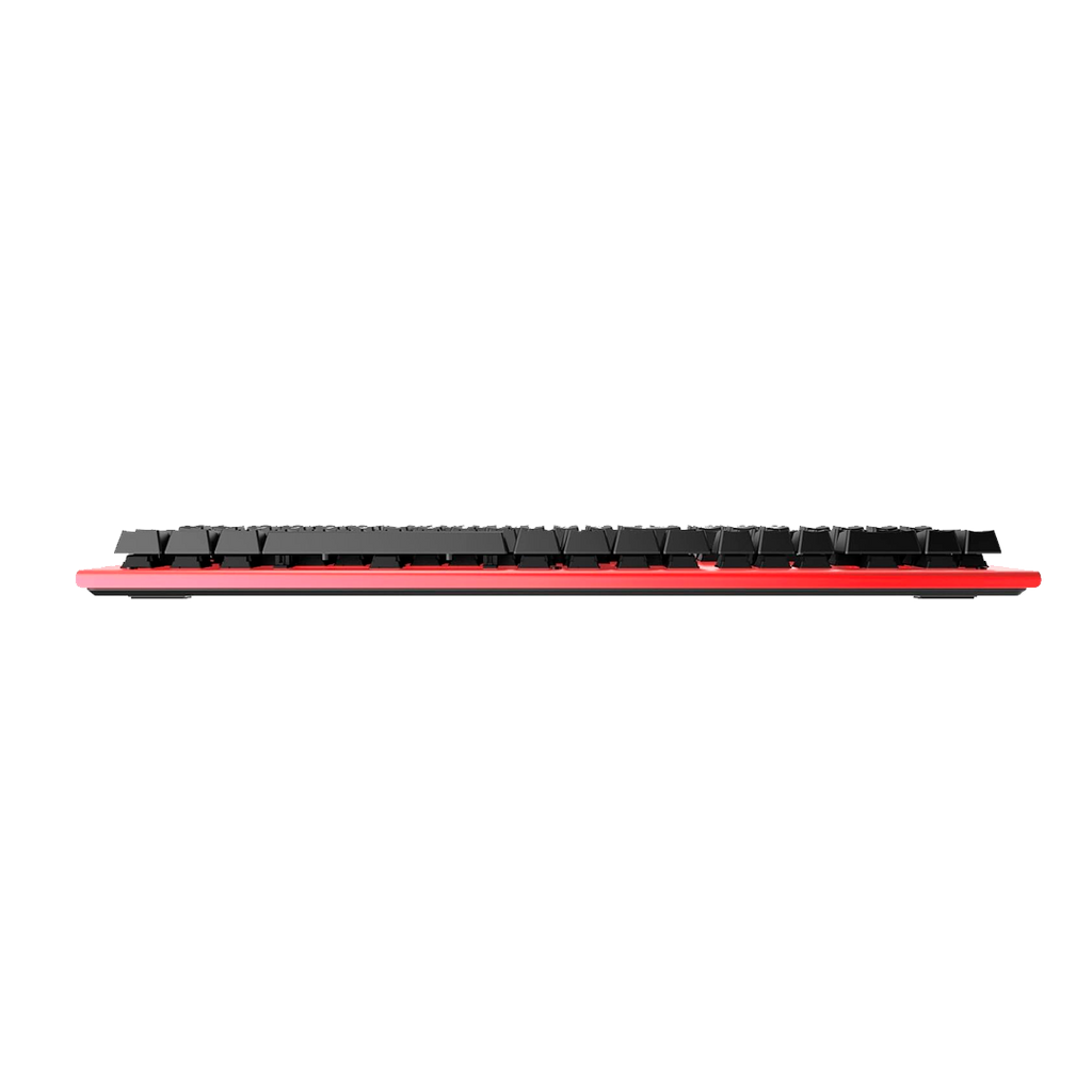 Teclado Azio Mk-Hue-Rd  Rojo Mecánico Led Blanca  Switch Outemu Marron