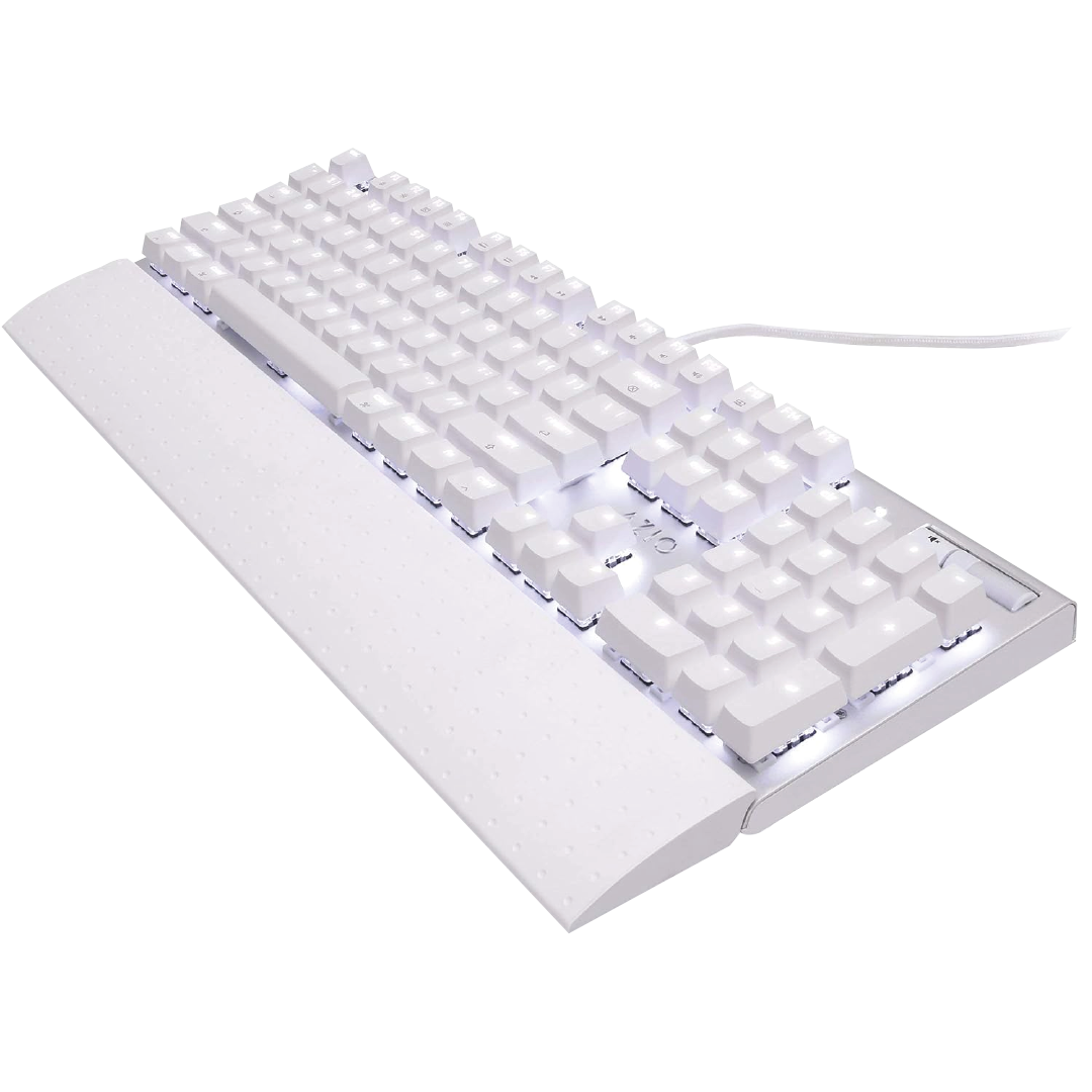 Teclado Azio Mk-Mac-Bt01 Mecánico Para Mac Led Blanca  Switch Marron