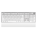 Teclado Azio Mk-Mac-Bt01 Mecánico Para Mac Led Blanca  Switch Marron