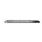 Teclado Azio Mk-Retro-01 Mecánico Diseño Retro Negro Switch Azul