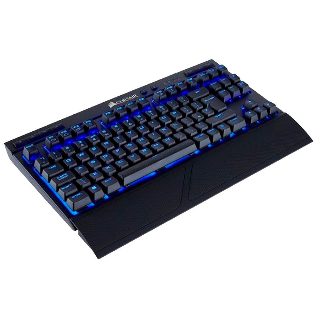 Teclado Corsair  K63 Led Azul Mecánico Inalámbrico Cherry Mx Rojo