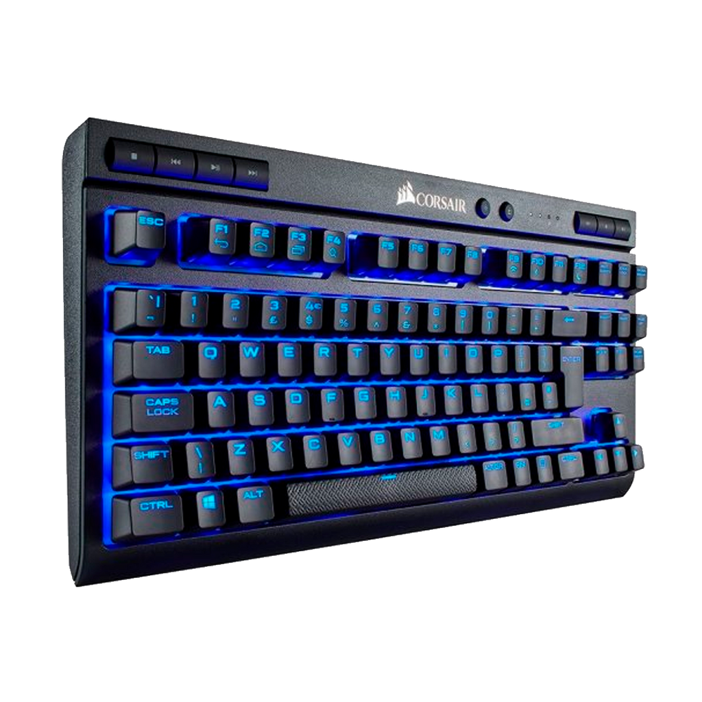 Teclado Corsair  K63 Led Azul Mecánico Inalámbrico Cherry Mx Rojo