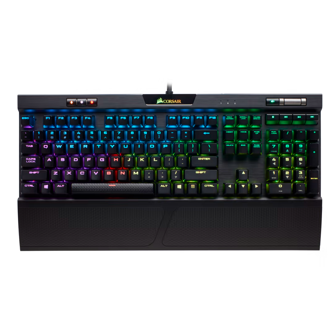 Teclado Corsair  K70 Rapidfire Rgb Mecánico Switch Cherry Mx