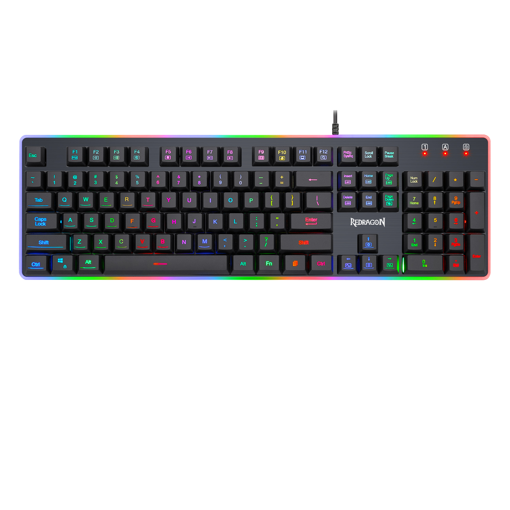 Teclado Redragon K509 Dyaus 2 Rgb Membrana Español