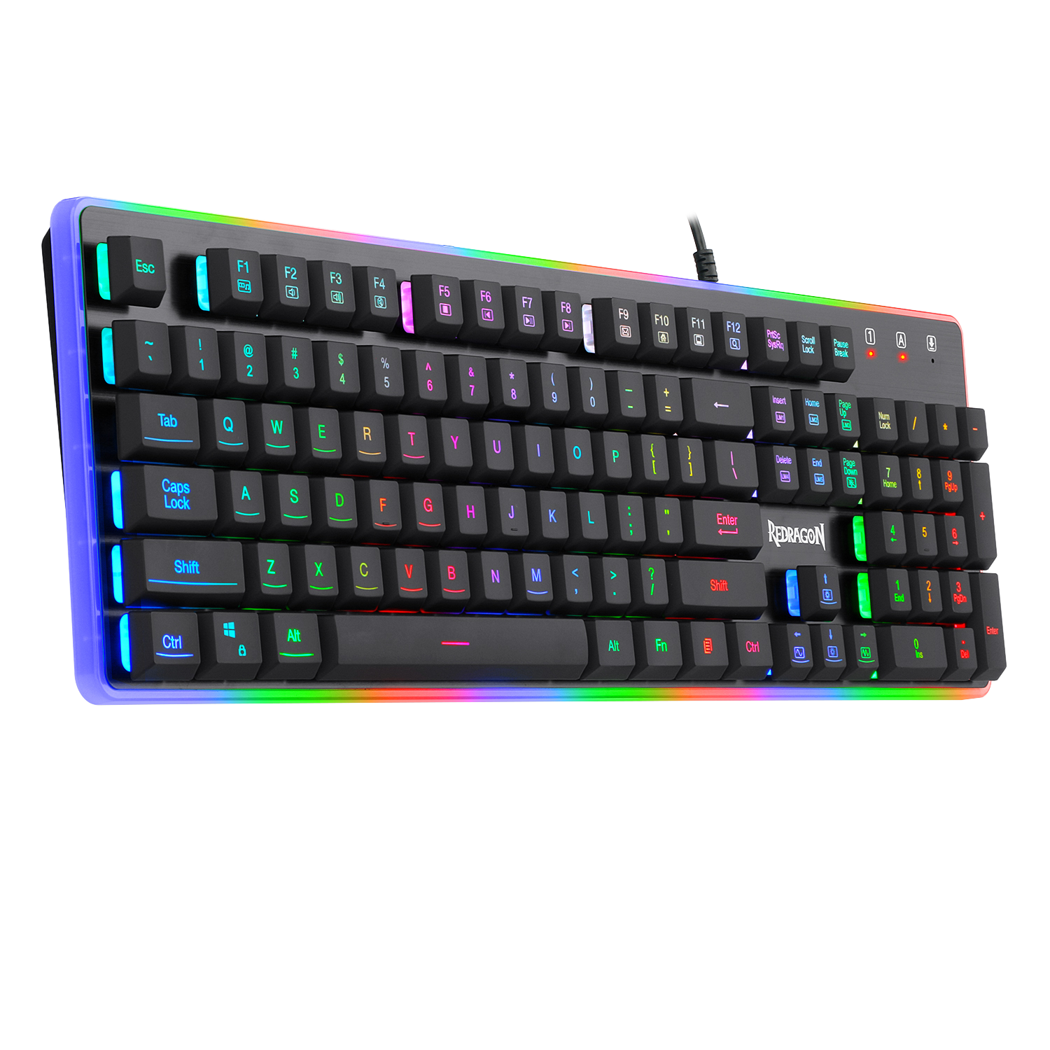 Teclado Redragon K509 Dyaus 2 Rgb Membrana Español