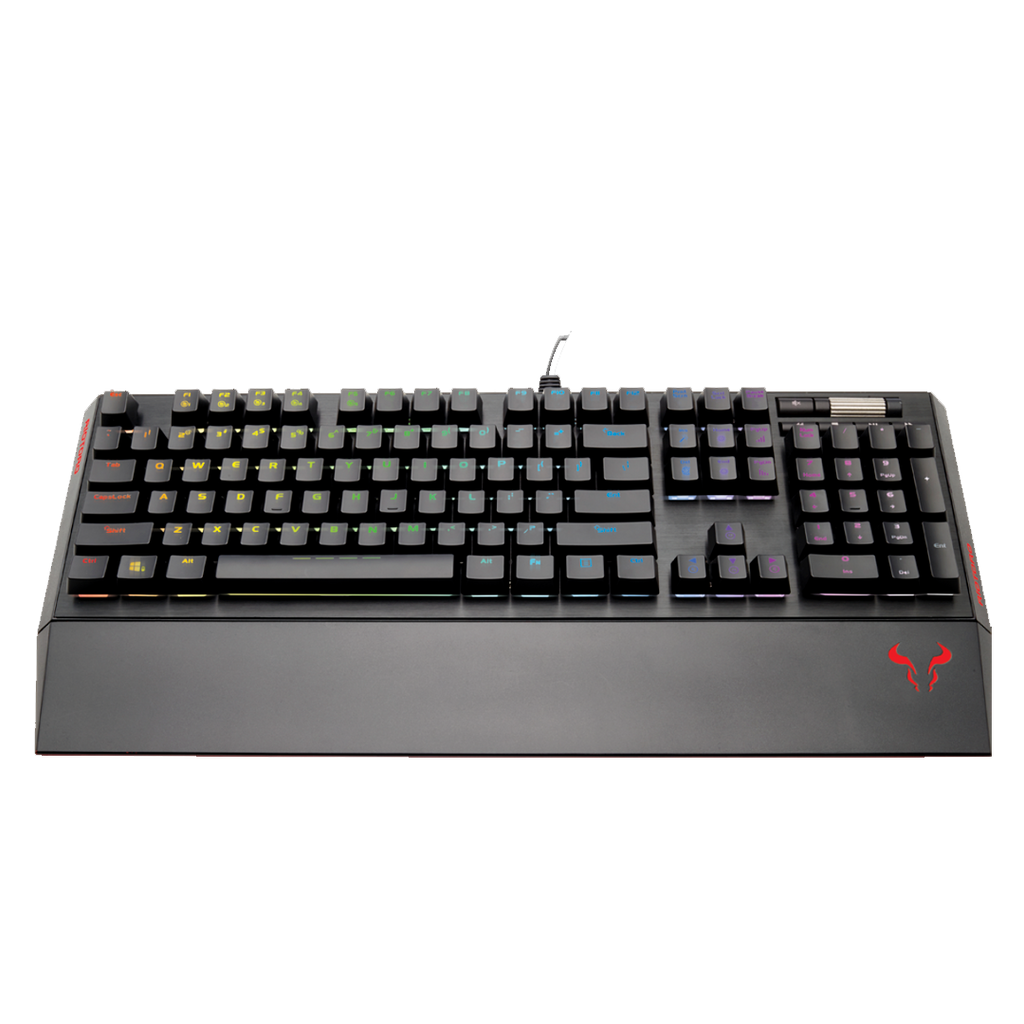Teclado Riotoro Ghostwriter Classic Rgb Membrana Usb