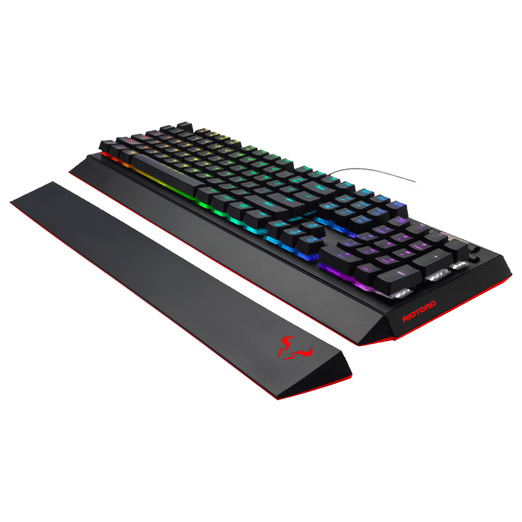 Teclado Riotoro Ghostwriter Classic Rgb Membrana Usb