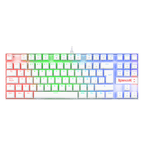 Teclado Redragon K552W Kumara Rgb Blanco Mecánico Español Switch Azul