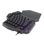 Teclado Redragon K585 Diti Rgb Mecánico Ingles Switch Marrón