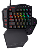 Teclado Redragon K585 Diti Rgb Mecánico Ingles Switch Marrón