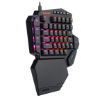 Teclado Redragon K585 Diti Rgb Mecánico Ingles Switch Marrón