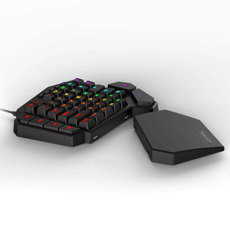 Teclado Redragon K585 Diti Rgb Mecánico Ingles Switch Marrón