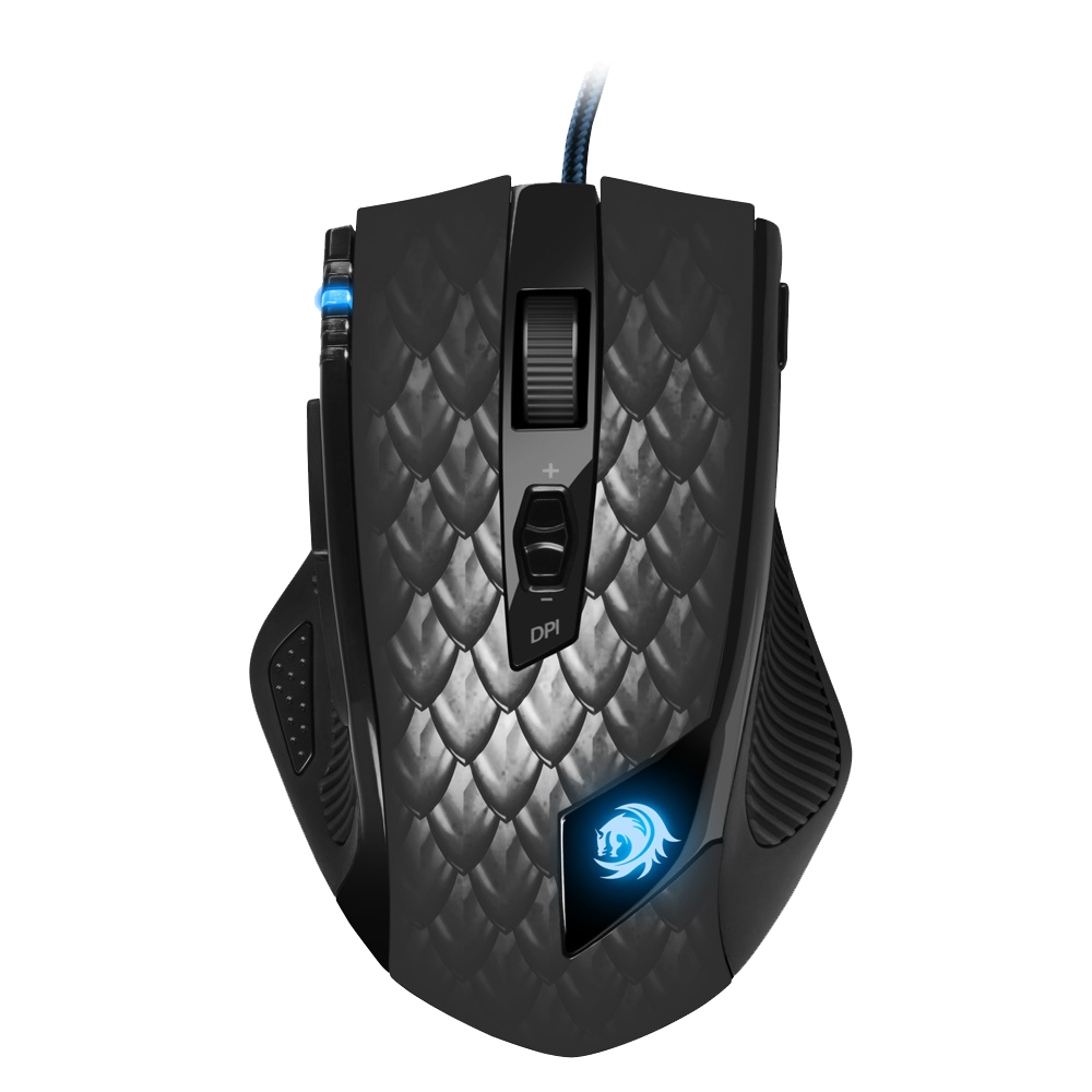 Mouse Sharkoon Drakonia Negro Gaming  8.200 Dpi
