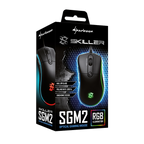 Mouse Sharkoon Skiller Sgm2 Gaming Rgb Optico Negro 6.400 Dpi