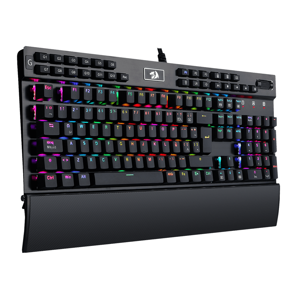 Teclado Redragon K550 Yama Rgb Mecánico  Español Switch Púrpura