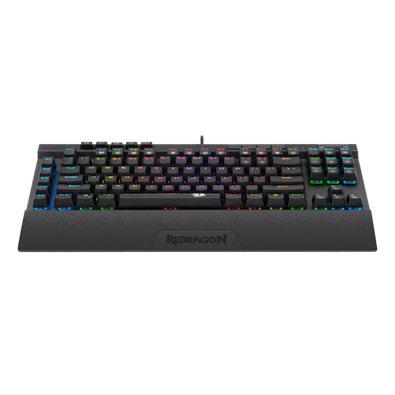 Teclado Redragon K587 Magic Wand Rgb Mecánico Español Switch Azul