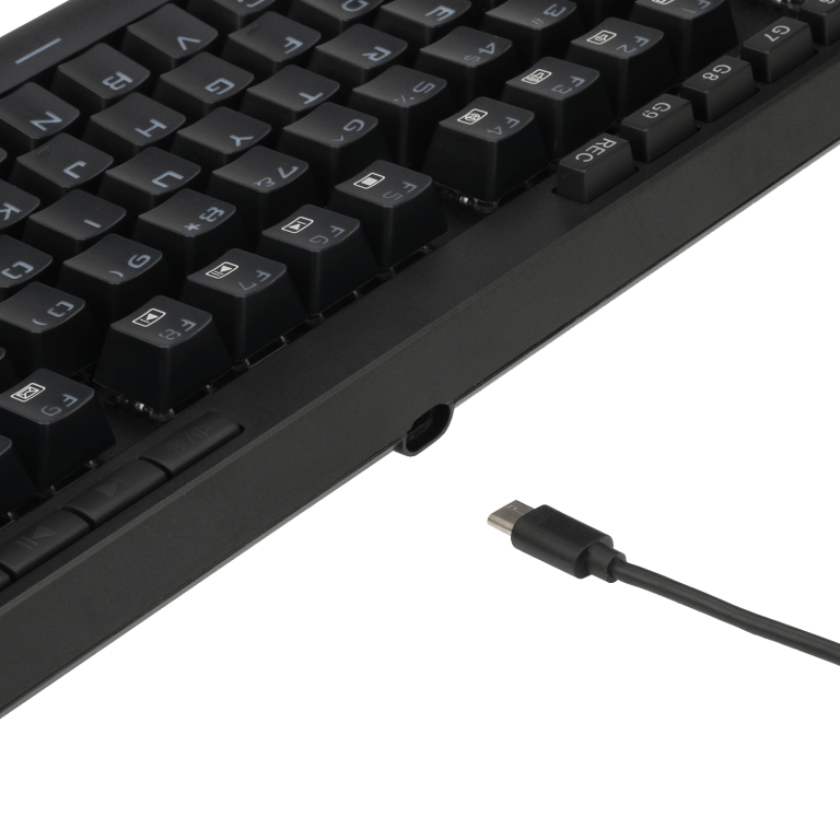 Teclado Redragon K587 Magic Wand Rgb Mecánico Español Switch Azul
