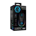 Mouse Sharkoon Light² 100 U Gaming Rgb  Negro 5.000 Dpi