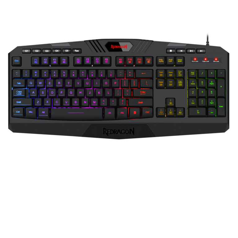 Teclado Redragon K503A Harpe Pro  Membrana Rgb Español