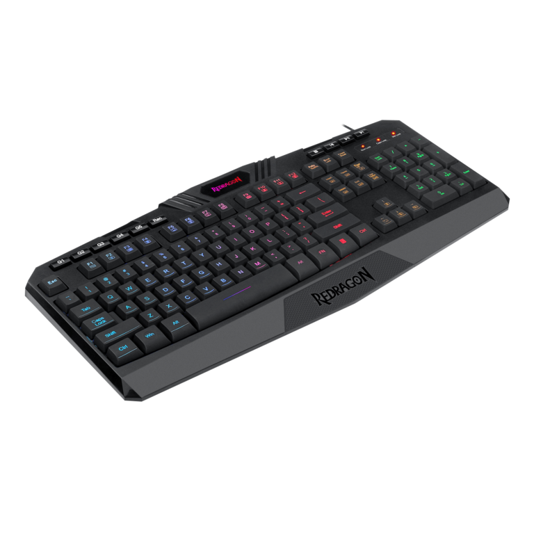 Teclado Redragon K503A Harpe Pro  Membrana Rgb Español