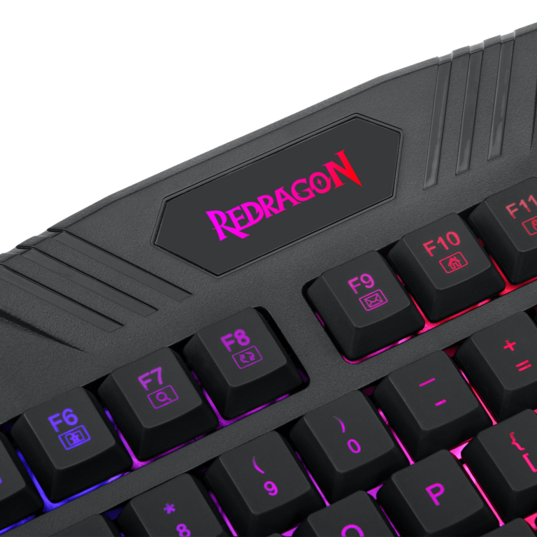 Teclado Redragon K503A Harpe Pro  Membrana Rgb Español