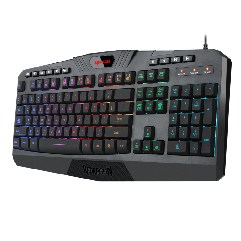 Teclado Redragon K503A Harpe Pro  Membrana Rgb Español