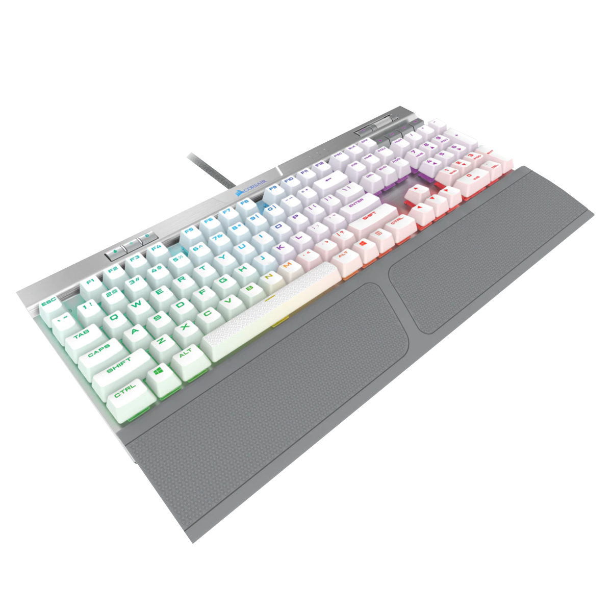 Teclado Corsair K70 Rgb Mk.2 Se Blanco Mecánico Switch Cherry Mx