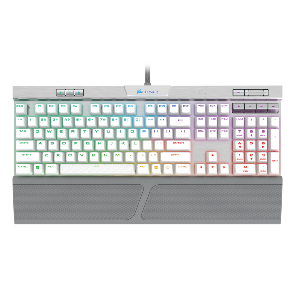 Teclado Corsair K70 Rgb Mk.2 Se Blanco Mecánico Switch Cherry Mx