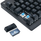 Teclado Redragon K568  Dark Avenger Rgb Mecánico Español Switch Rojo