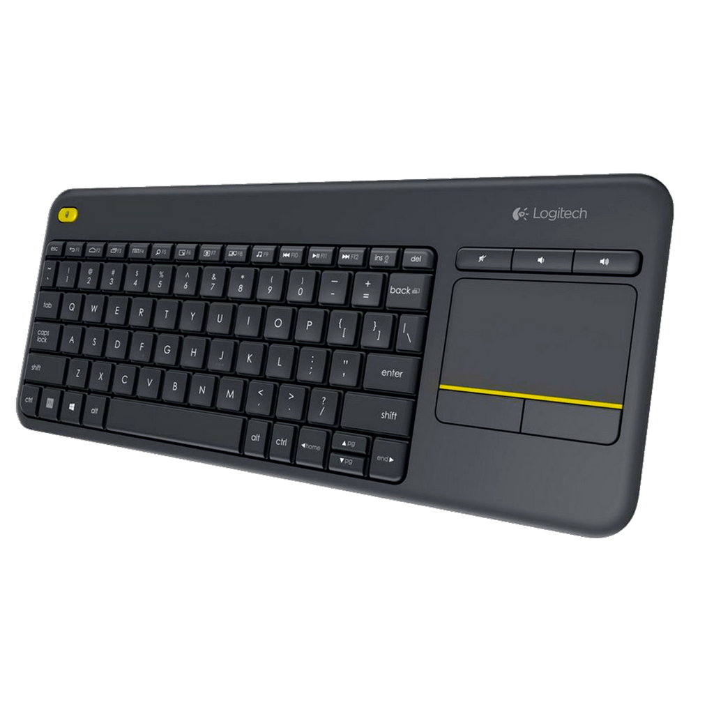 Teclado Logitech K400 Membrana Inalámbrico Touchpad Integrado
