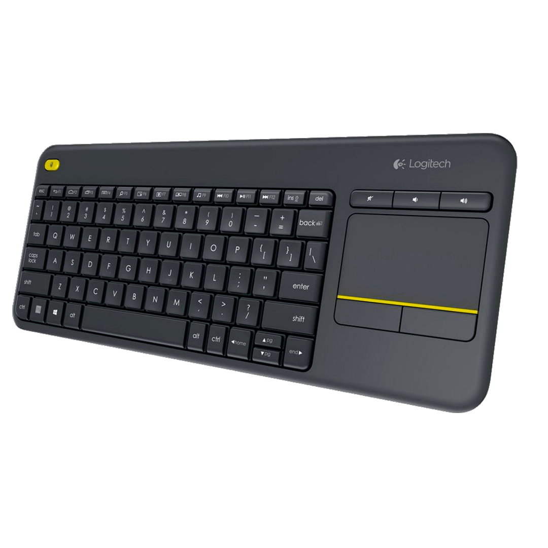 Teclado Logitech K400 Membrana Inalámbrico Touchpad Integrado