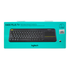 Teclado Logitech K400 Membrana Inalámbrico Touchpad Integrado