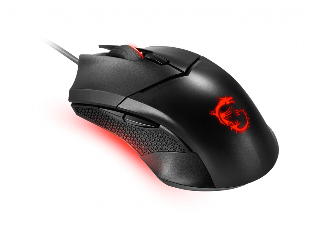 Mouse Msi  Clutch Gm08  Led Rojo 4.200 Dpi