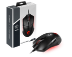 Mouse Msi  Clutch Gm08  Led Rojo 4.200 Dpi
